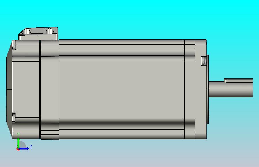 CME抱闸型86机座3D图