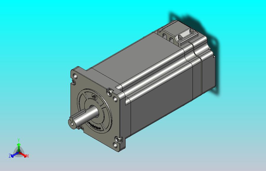 CME抱闸型86机座3D图