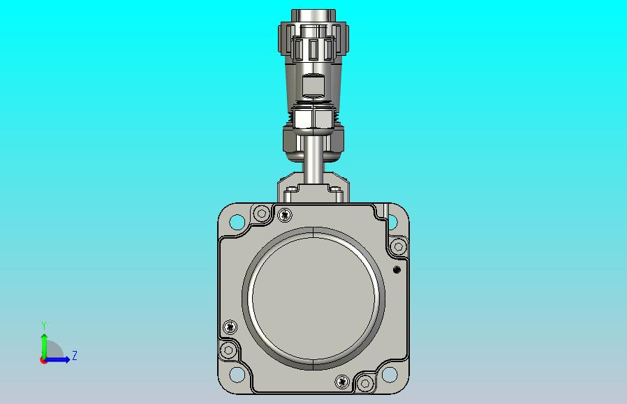 LVM低压电机3D图纸-80机座