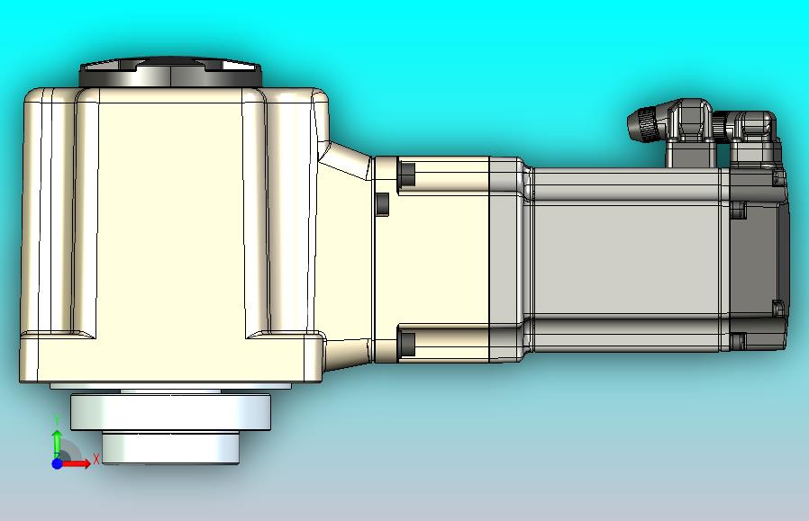 MRF直角法兰伺服减速电机130mrf1
