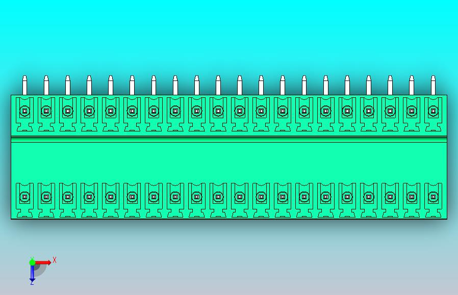 可插拔接线端子15EDGRT-3.81-40P-14-00AH