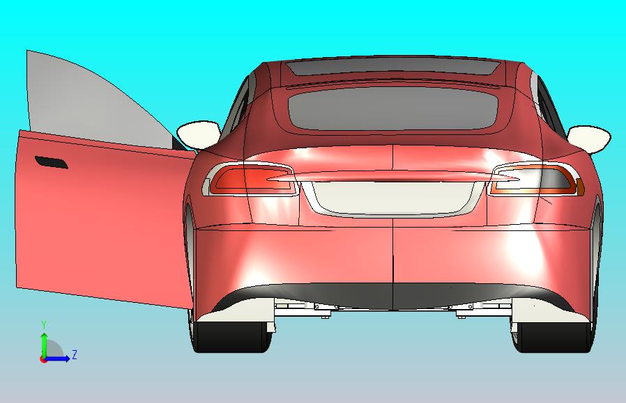 特斯拉汽车模型-model3