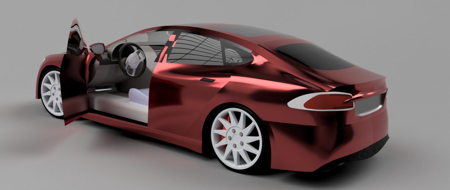 特斯拉汽车模型-model3