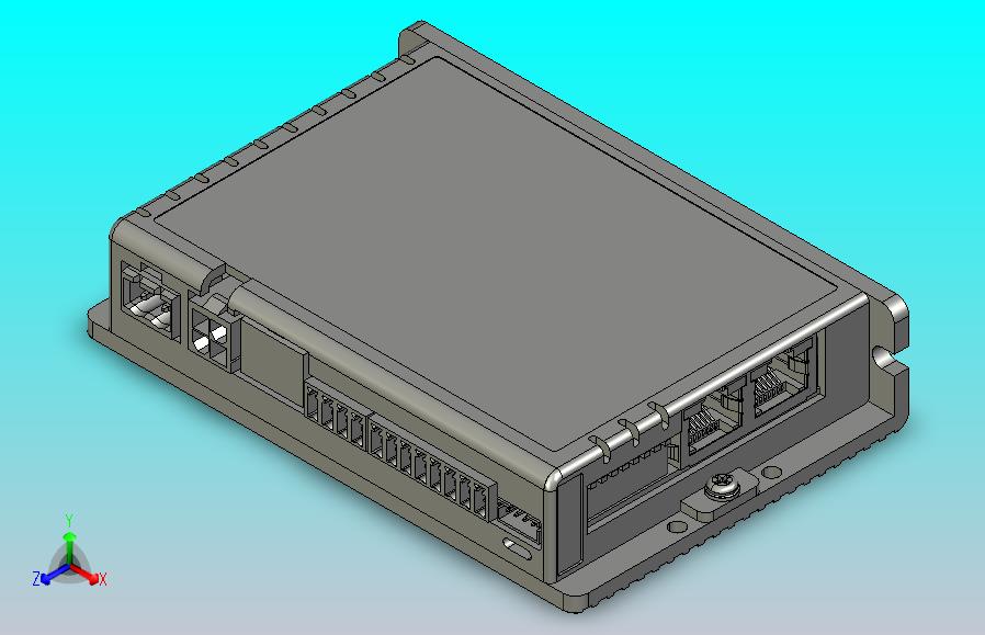 闭环步进电机与驱动器CL2C闭环步进系列_3D模型