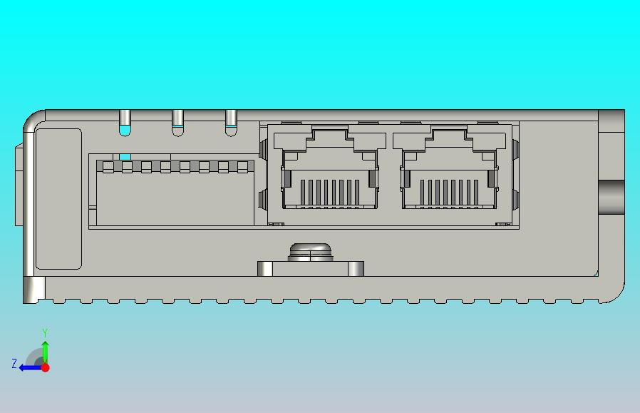 闭环步进电机与驱动器CL2C闭环步进系列_3D模型