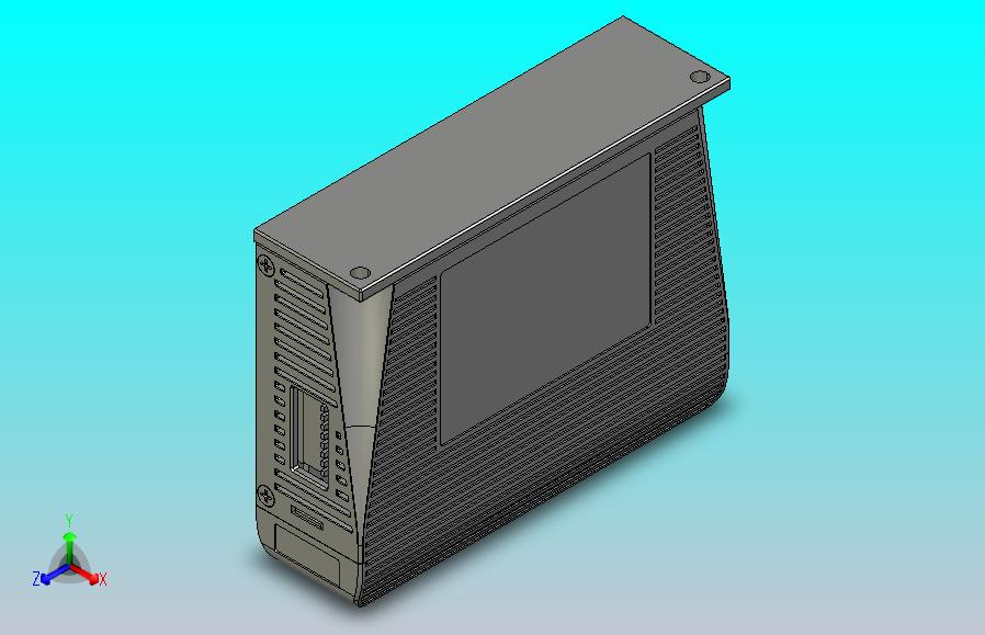 闭环步进电机与驱动器CL3C-EC507_3D模型