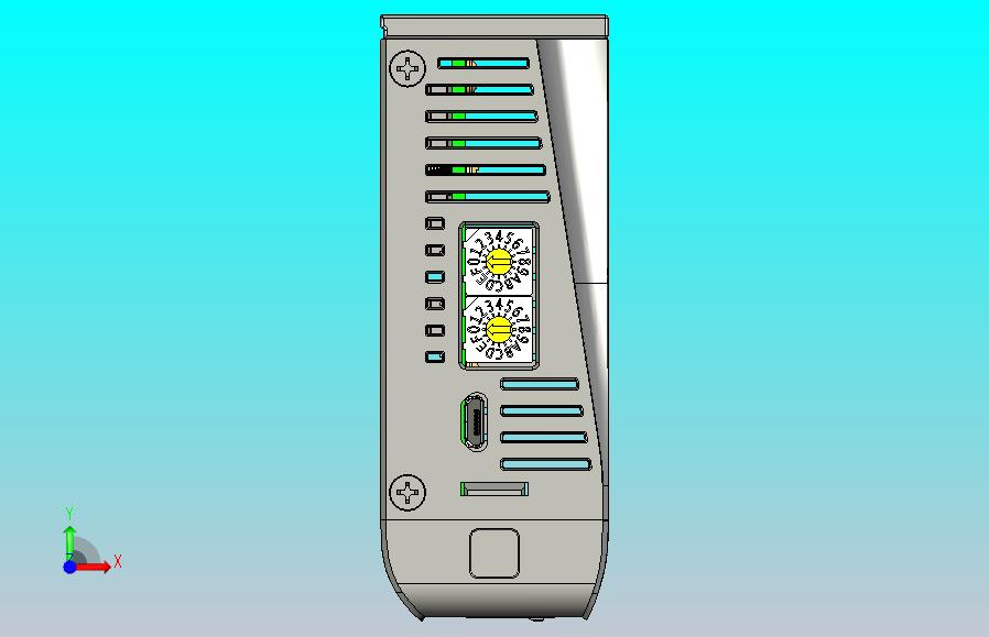 闭环步进电机与驱动器CL3-EC503_3D模型