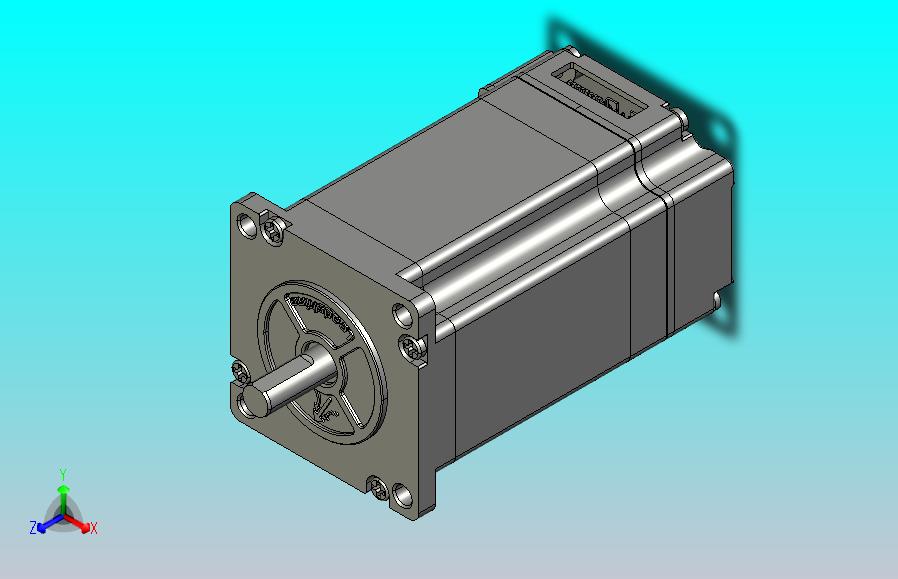 闭环步进电机与驱动器iCL57系列3D图纸