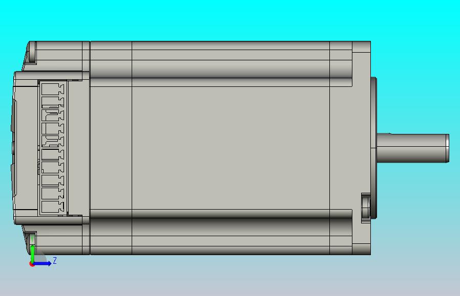 闭环步进电机与驱动器iCL57系列3D图纸