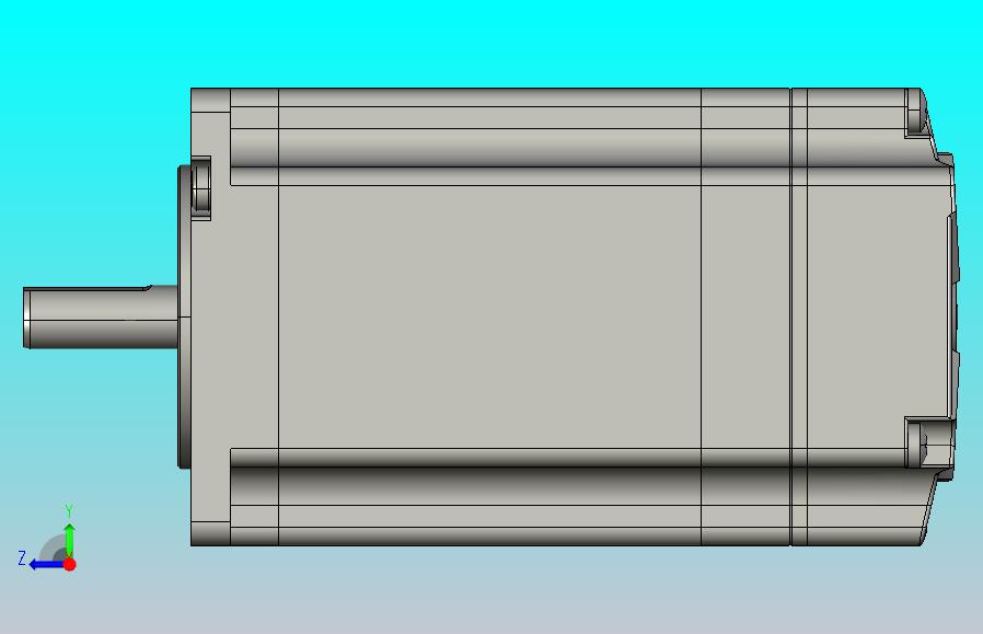 闭环步进电机与驱动器iCL57系列3D图纸