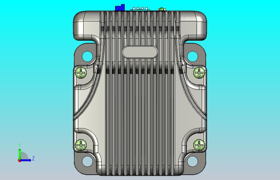 低压伺服系统iSV2-CAN8075-3D图纸