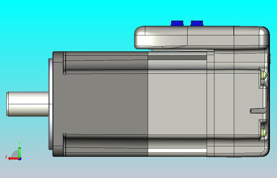 低压伺服系统iSV2-RS8075-3D图纸