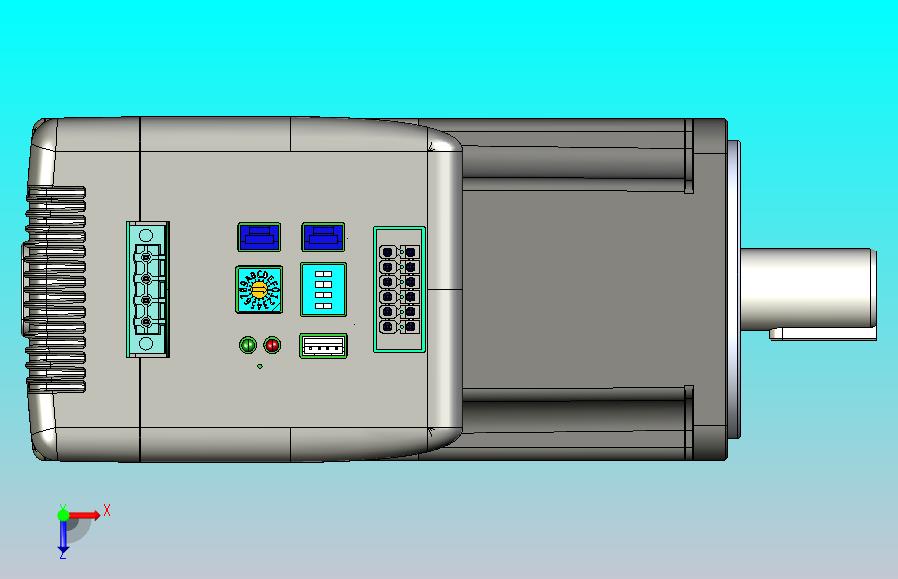 低压伺服系统iSV2-RS8075-3D图纸