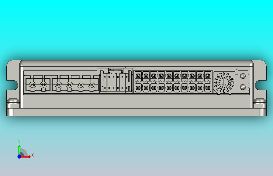 低压伺服系统LD2-RS4806-3D图纸