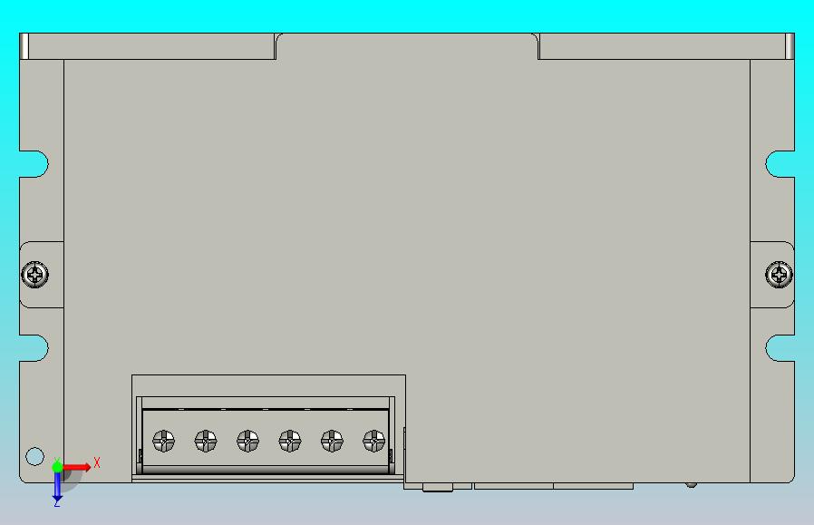 低压伺服系统LD2-RS7015B-3D图纸