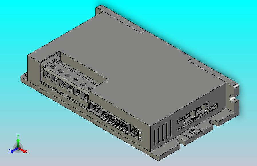 低压伺服系统LD2-RS7020B-3D图纸