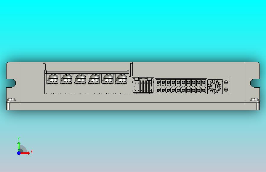 低压伺服系统LD2-RS7030B-3D图纸