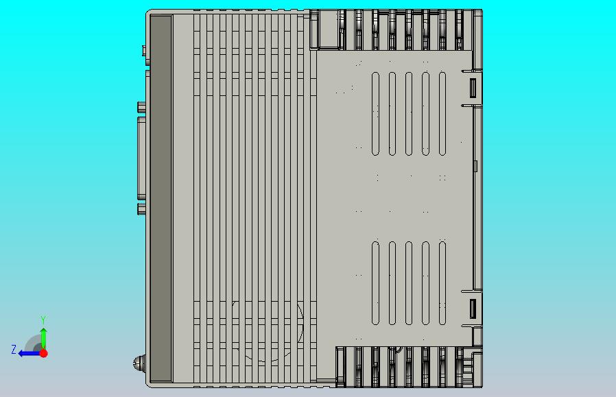 交流伺服系统L7-1000-3D图纸