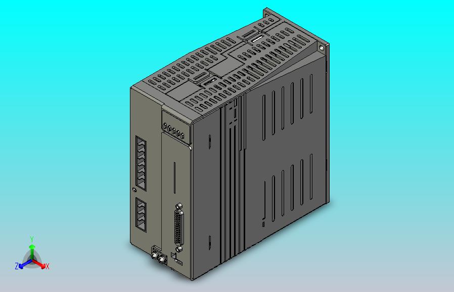 交流伺服系统L7-1500-3D图纸