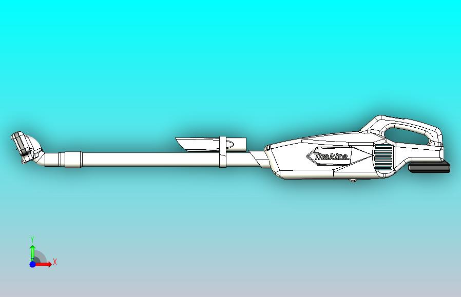 充电式吸尘器模型