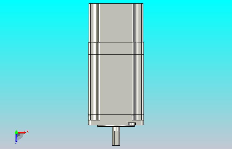 CM抱闸型57机座3D图