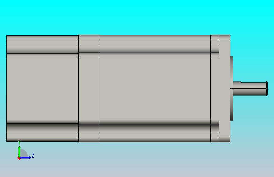 CM抱闸型60机座3D图