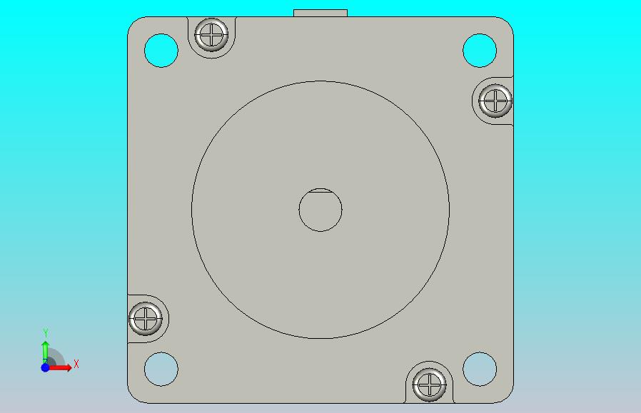 CM防水型57机座3D图
