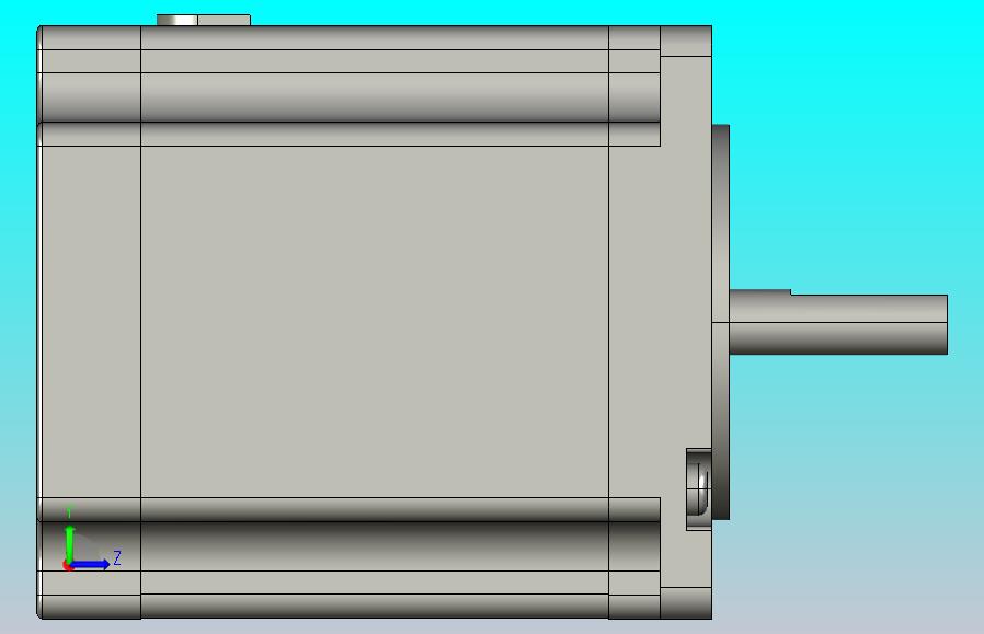 CM防水型57机座3D图