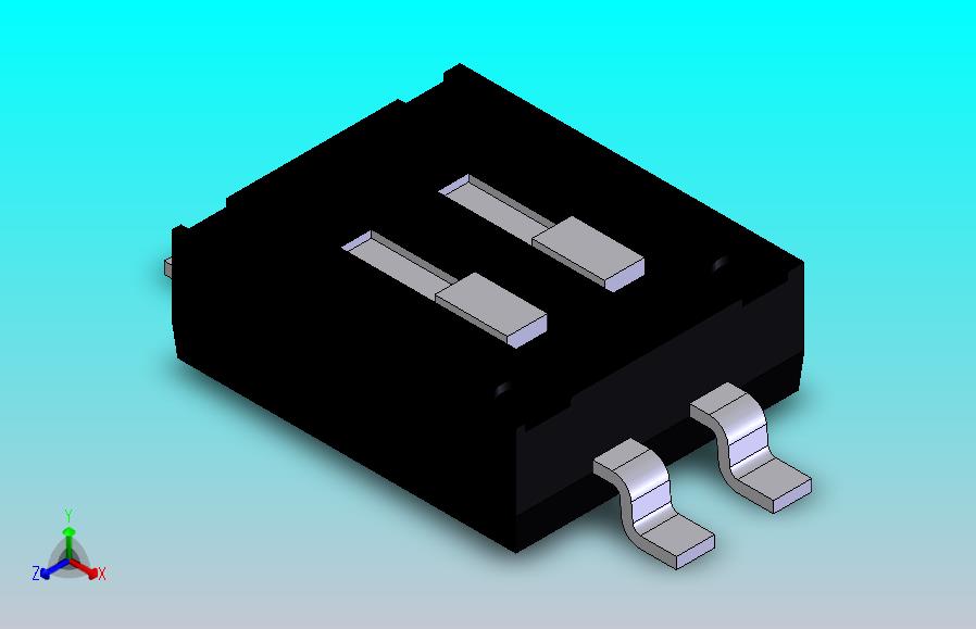 DIP开关半距SMD x2