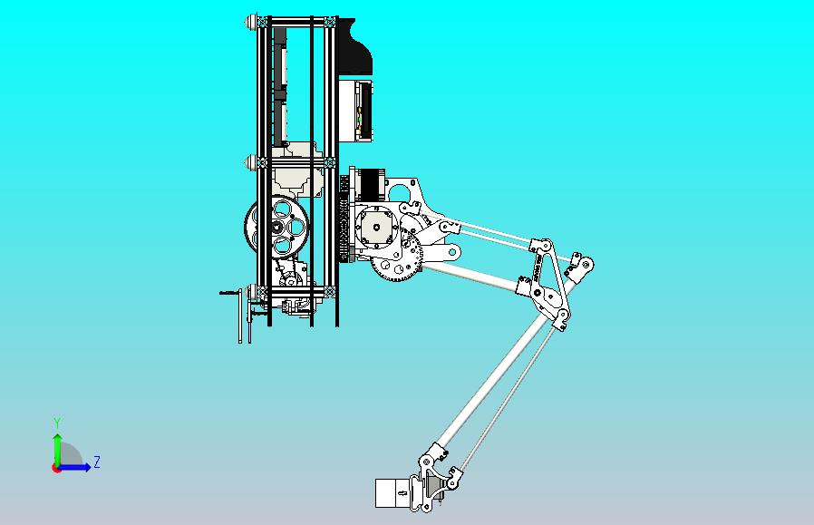 AGV机械臂小车结构3D图纸 STEP格式