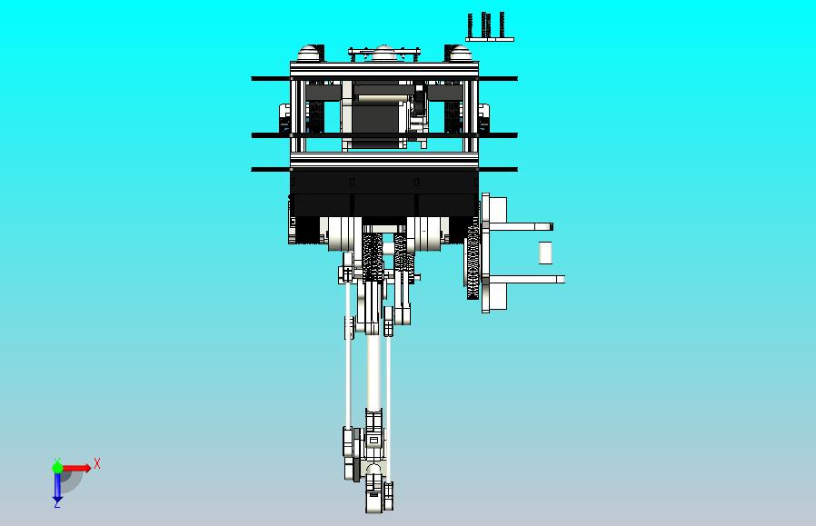 AGV机械臂小车结构3D图纸 STEP格式