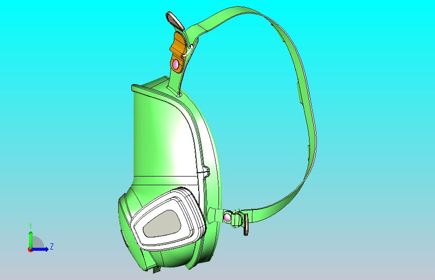 3M 6000 serie面罩MASK模型3D模型