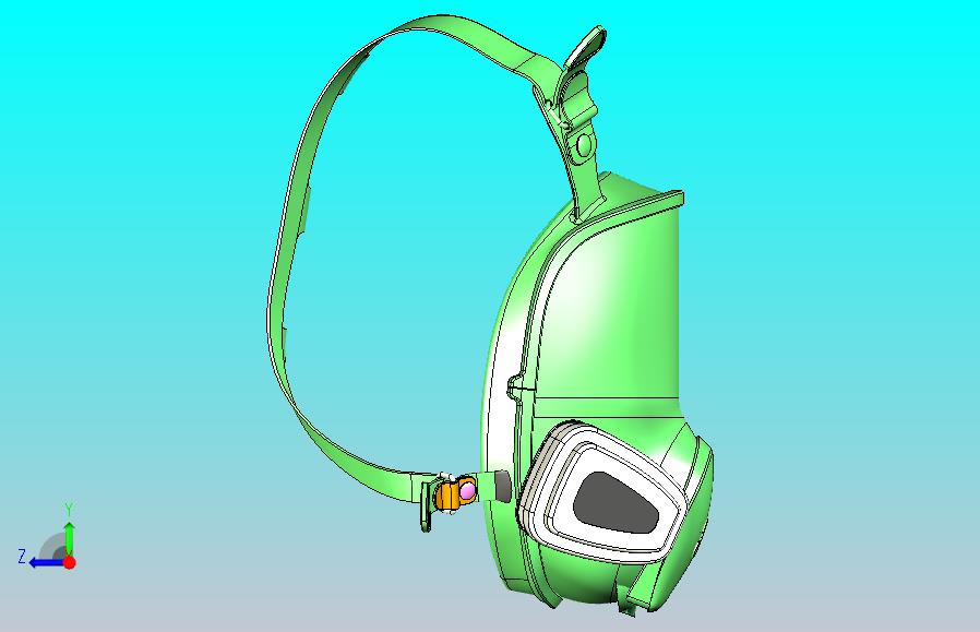 3M 6000 serie面罩MASK模型3D模型