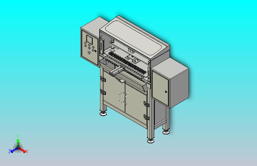 口罩鼻罩成型机3D数模图纸
