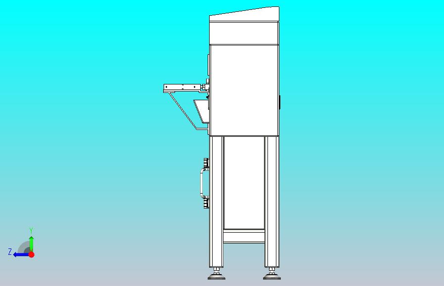 口罩鼻罩成型机3D数模图纸