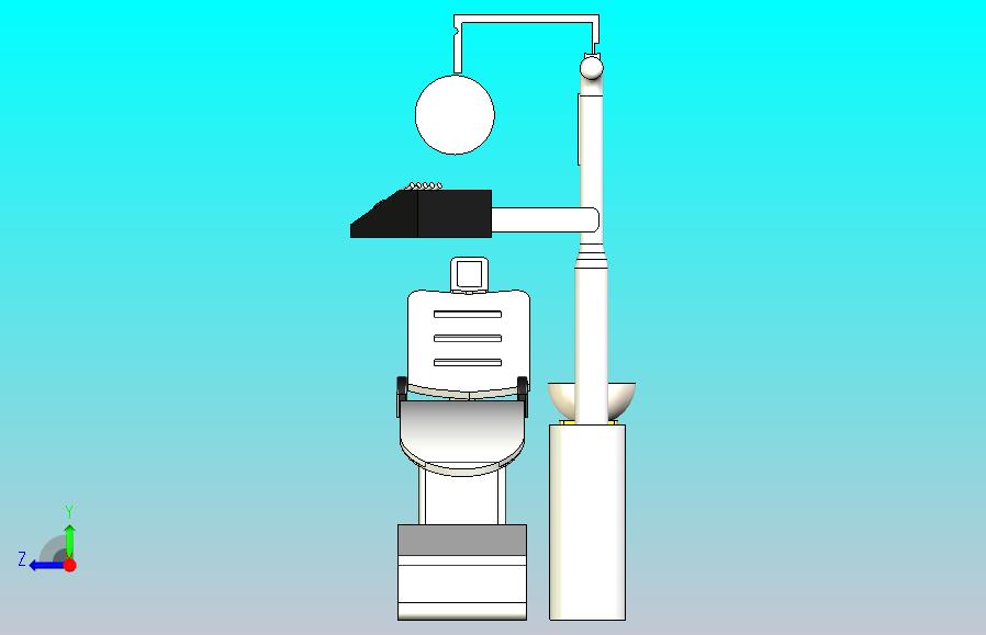 牙科专用椅3D模型
