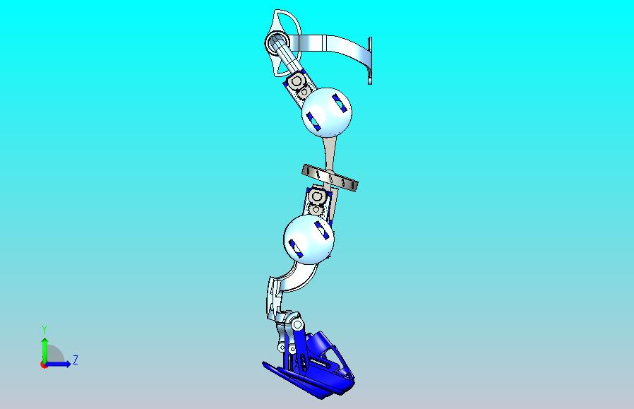 外骨骼结构3D建模图纸三维模型