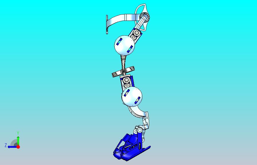 外骨骼结构3D建模图纸三维模型