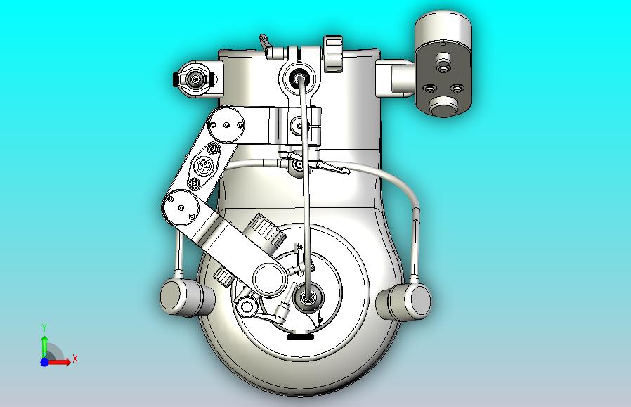 牙科铣床3D模型三维建模图纸