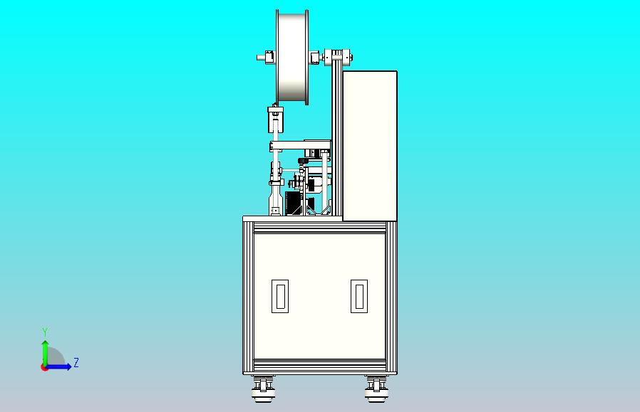 外鼻梁条超声焊接设备3D模型