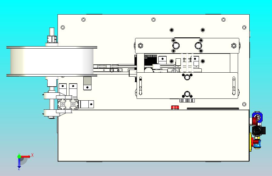 外鼻梁条超声焊接设备3D模型