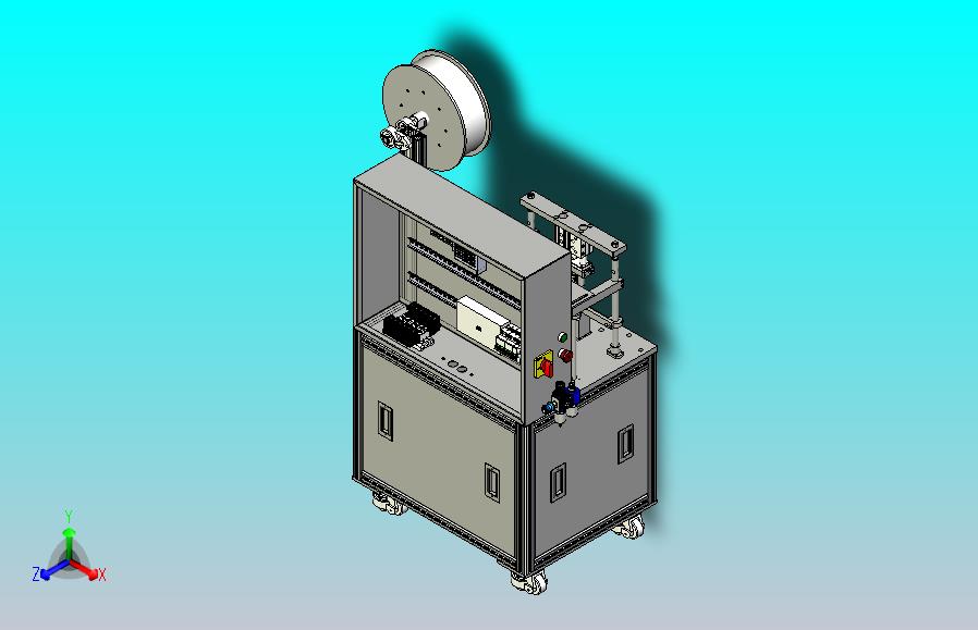 外鼻梁条超声焊接设备3D模型