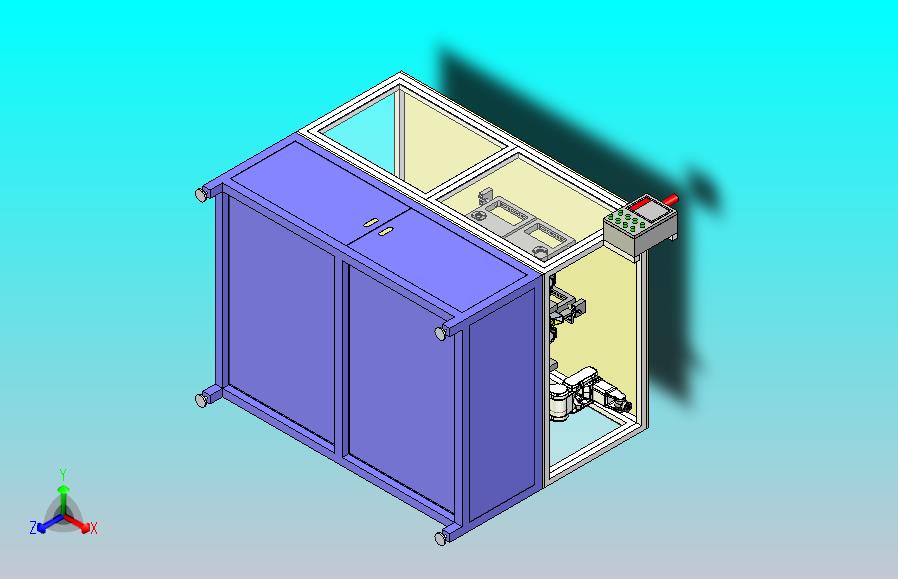 口罩绕带打钉切断设备3D图纸