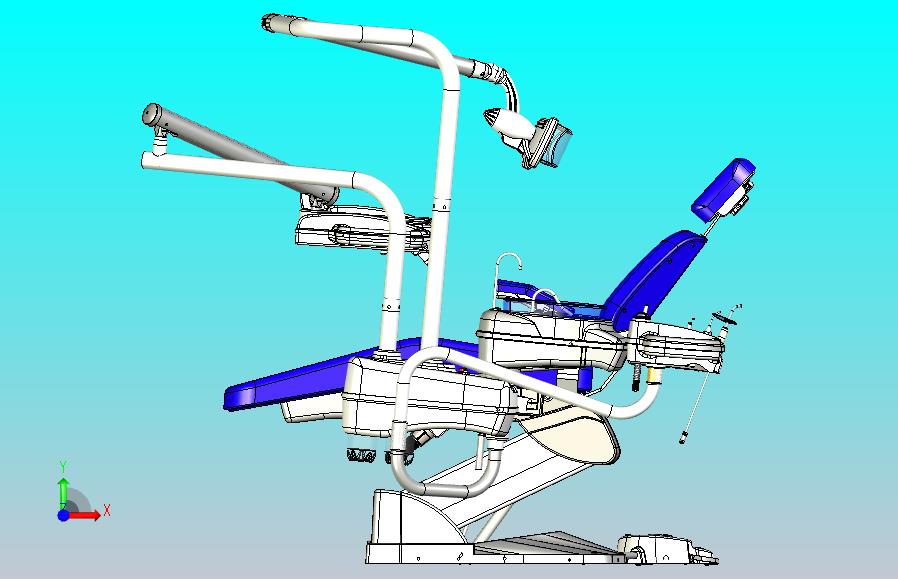 牙科椅3D模型三维数模图纸