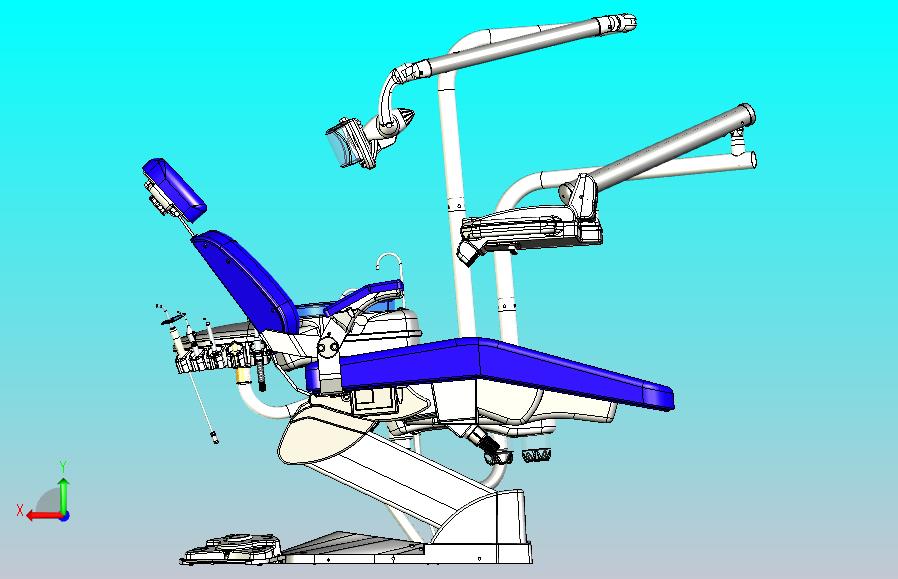 牙科椅3D模型三维数模图纸