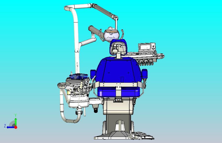 牙科椅3D模型三维数模图纸