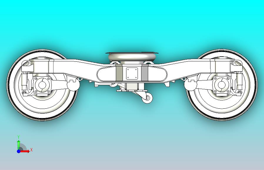 汽车动力转向架3D模型图纸数模