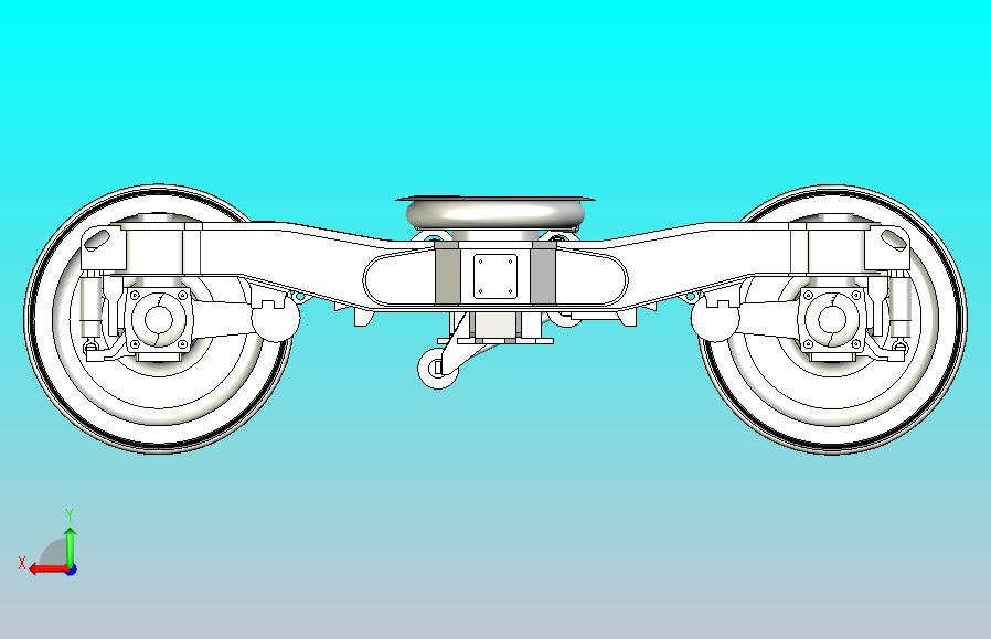 汽车动力转向架3D模型图纸数模