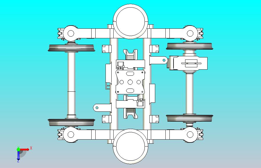 汽车动力转向架3D模型图纸数模