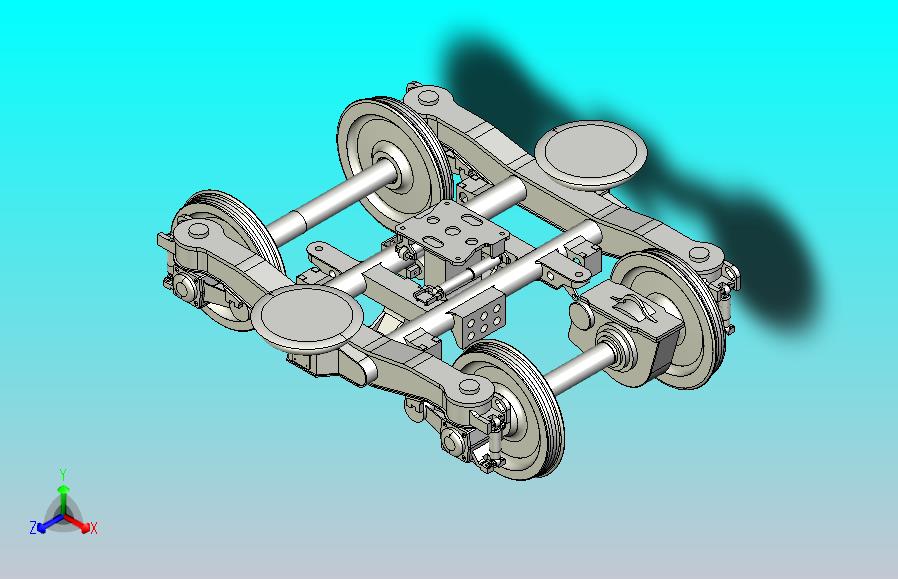 汽车动力转向架3D模型图纸数模